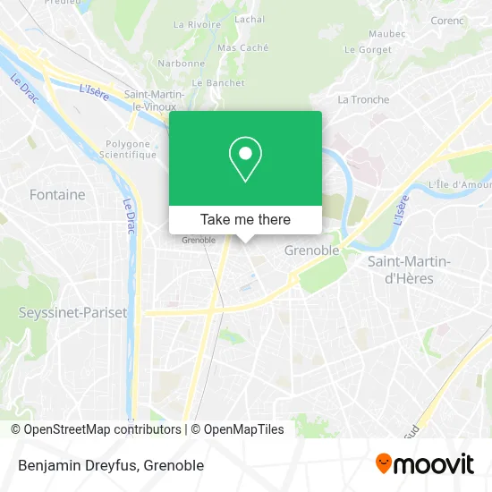 Benjamin Dreyfus map