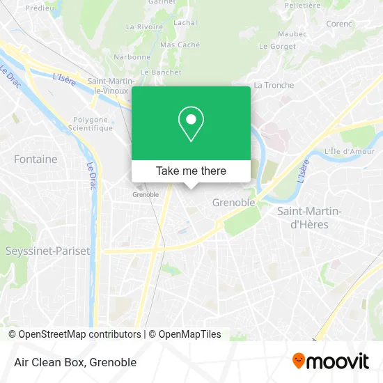 Air Clean Box map