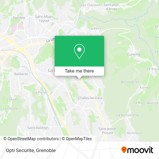Opti Securite map