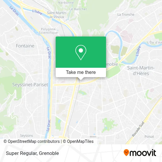 Super Regular map