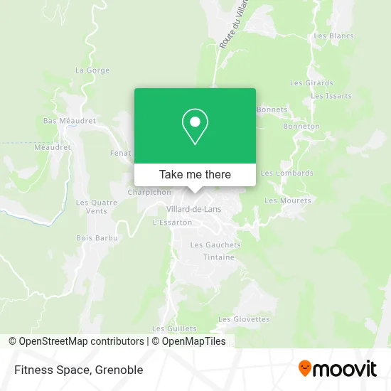 Espace Forme map