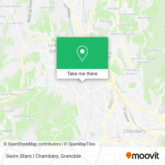 Swim Stars | Chambéry map