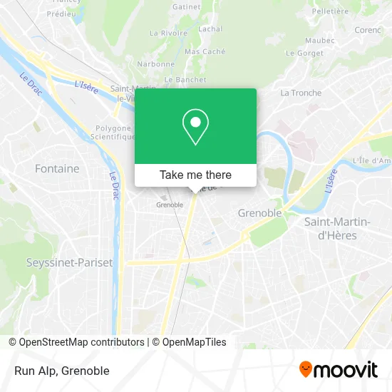 Run Alp map