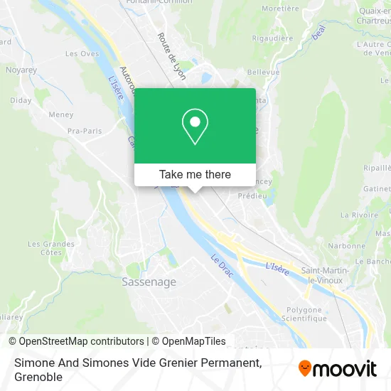 Simone And Simones Vide Grenier Permanent map