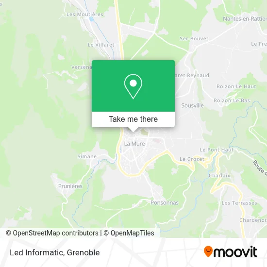 Led Informatic map