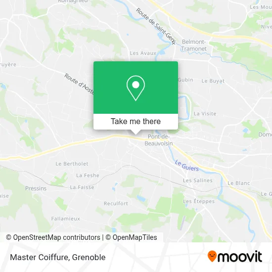 Master Coiffure map