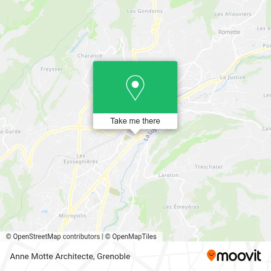 Anne Motte Architecte map