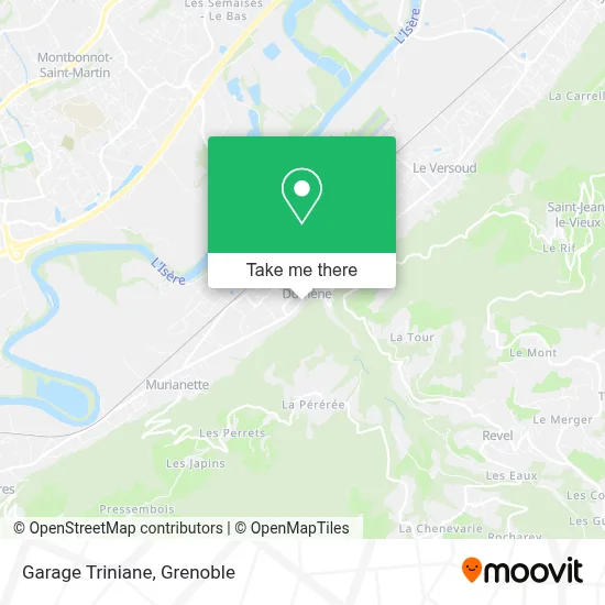 Garage Triniane map