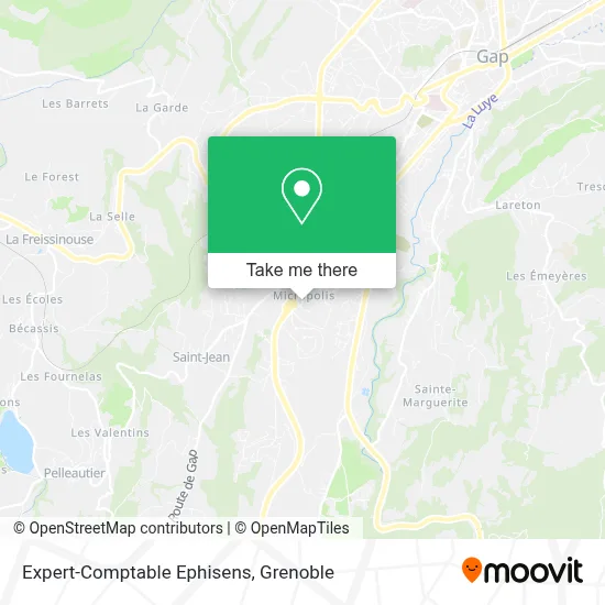 Expert-Comptable Ephisens map