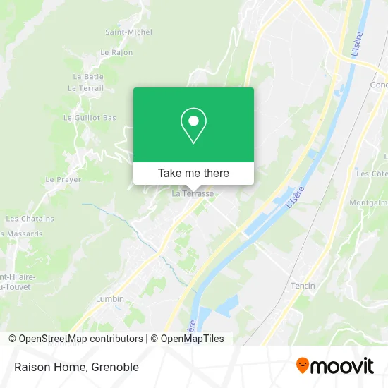 Raison Home map