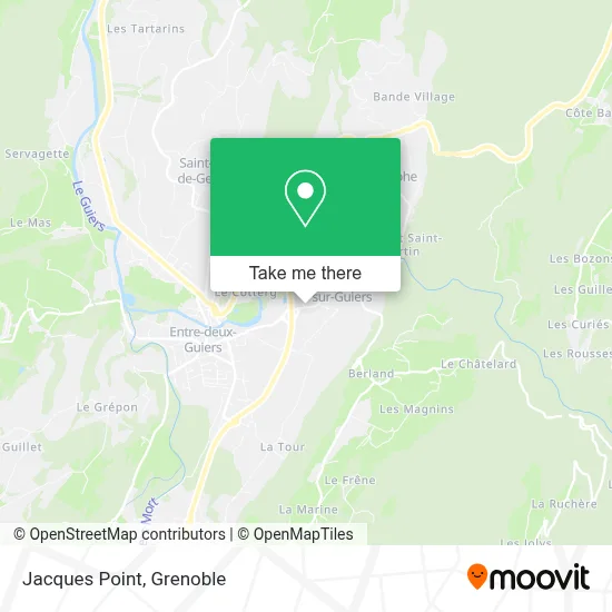 Jacques Point map