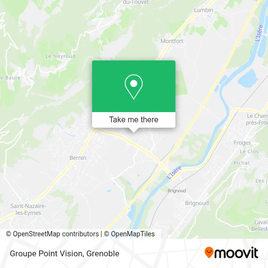 Groupe Point Vision map