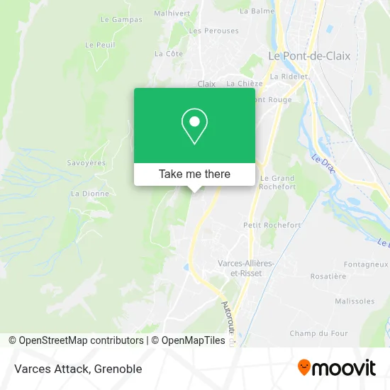Varces Attack map