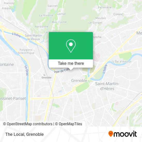 Le Local map