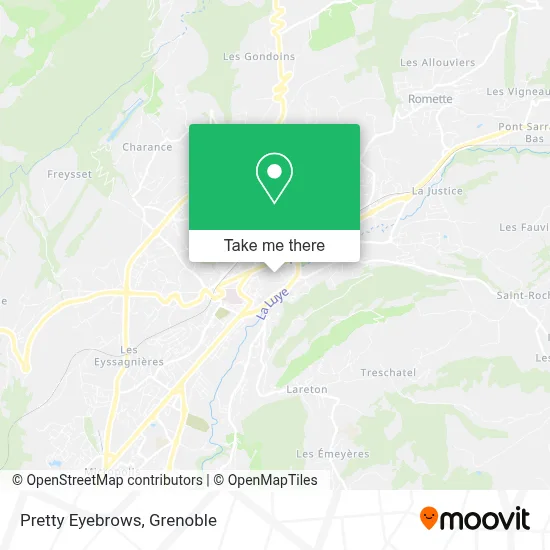 Pretty Eyebrows map