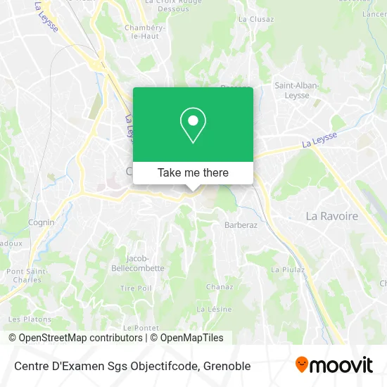 Centre D'Examen Sgs Objectifcode map