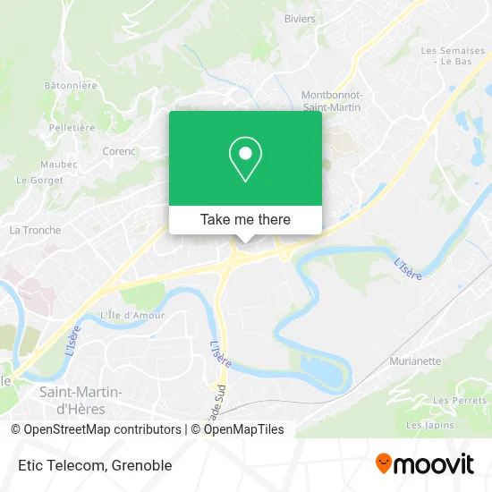 Etic Telecom map