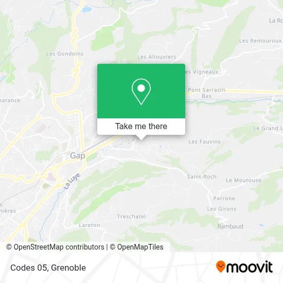 Codes 05 map