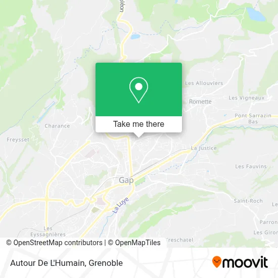 Autour De L'Humain map