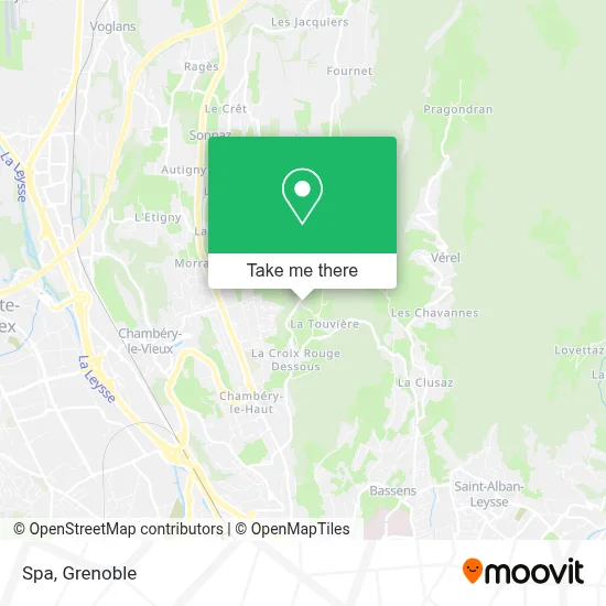 Spa map