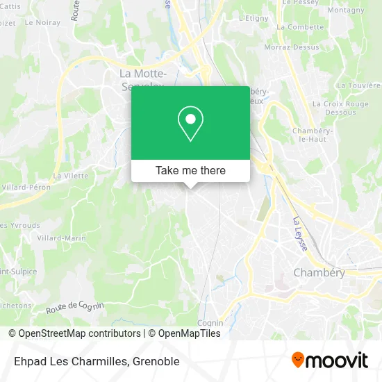 Ehpad Les Charmilles map