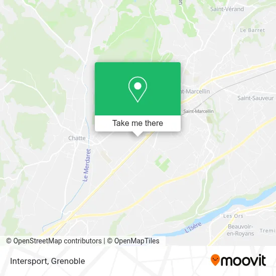 Intersport map