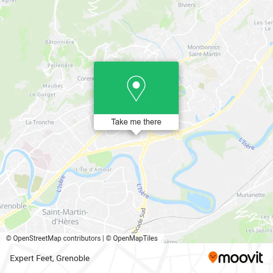 Expert Feet map