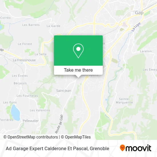 Ad Garage Expert Calderone Et Pascal map
