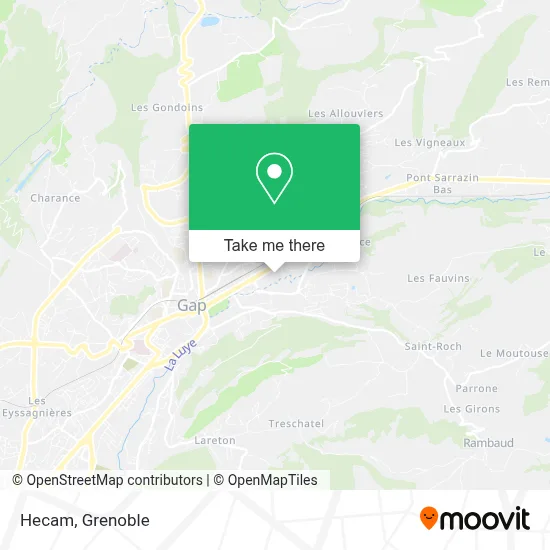 Hecam map