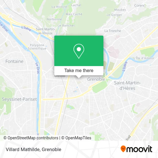 Villard Mathilde map