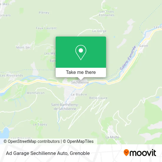 Ad Garage Sechilienne Auto map