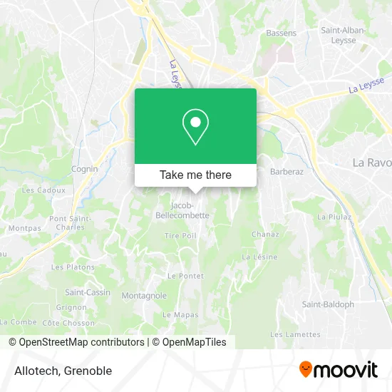 Allotech map