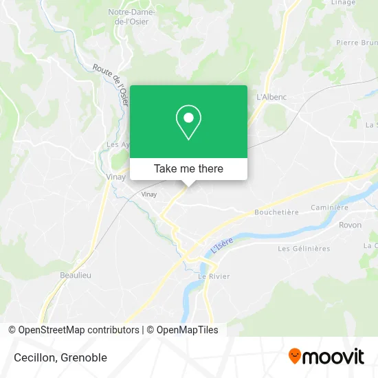 Cecillon map