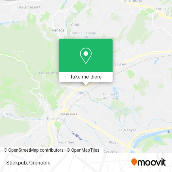 Stickpub map