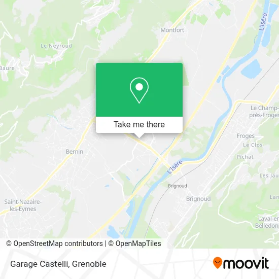 Garage Castelli map
