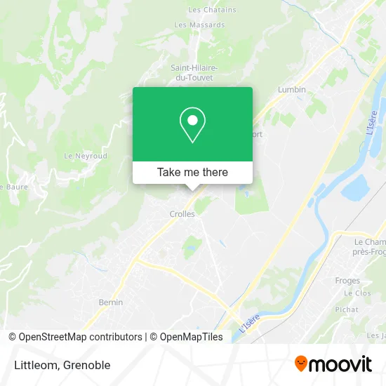 Littleom map