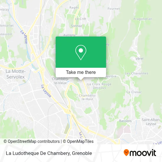 La Ludotheque De Chambery map