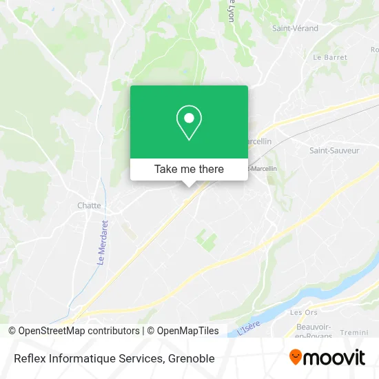 Reflex Informatique Services map