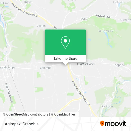 Agimpex map