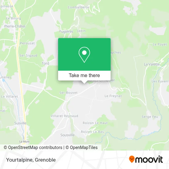Yourtalpine map