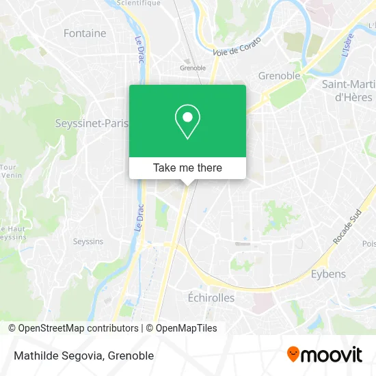 Mathilde Segovia map