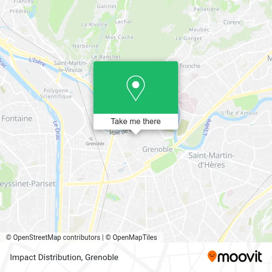 Impact Distribution map