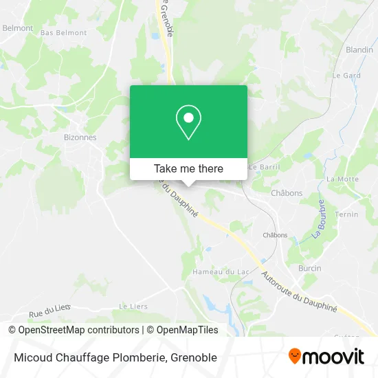 Micoud Chauffage Plomberie map