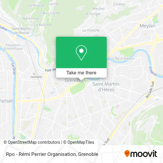 Rpo - Rémi Perrier Organisation map