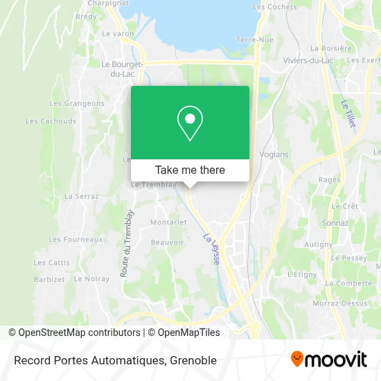 Record Portes Automatiques map
