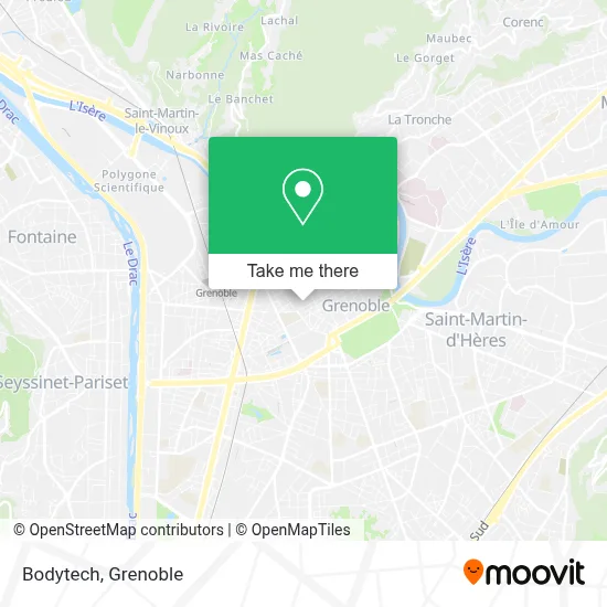 Bodytech map