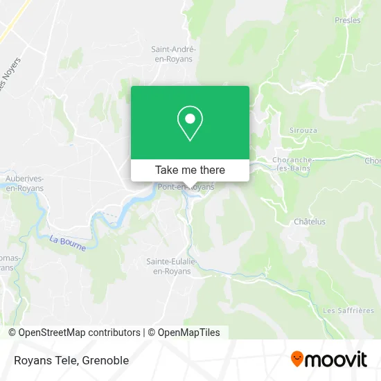 Royans Tele map