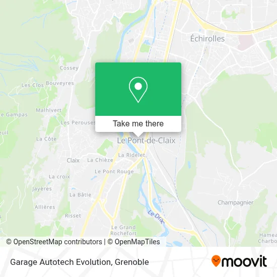 Garage Autotech Evolution map