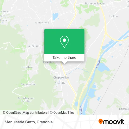 Menuiserie Gatto map