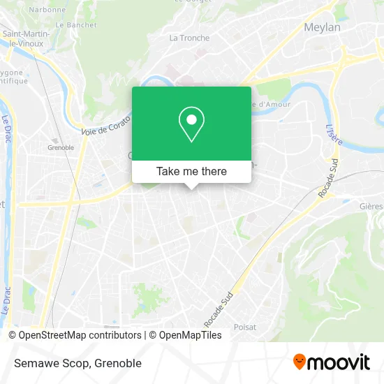 Semawe Scop map